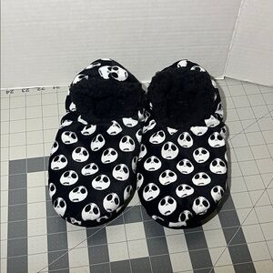 Disney Black and White Slippers